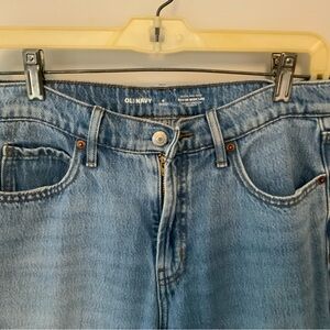Old Navy Women's Light Blue Straight Leg Jeans
